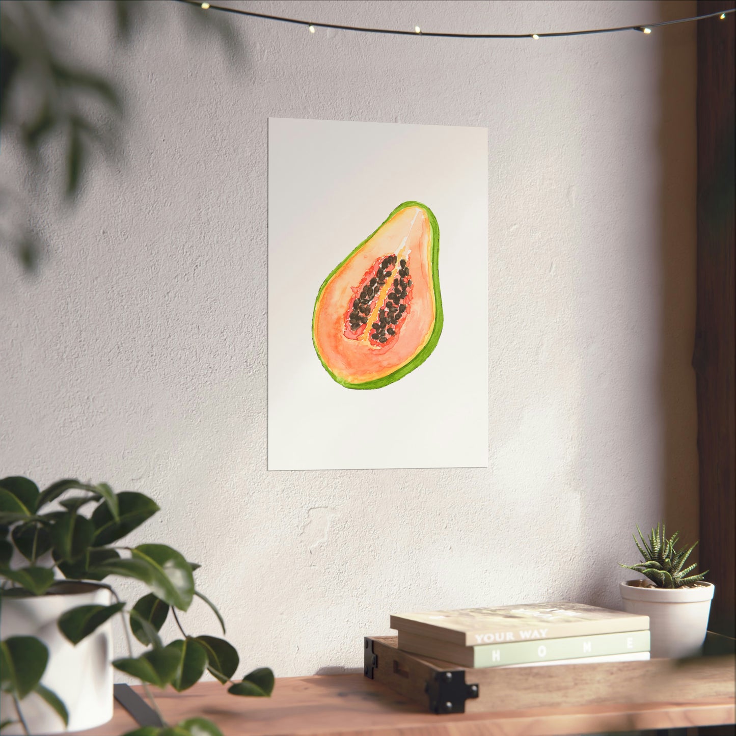 Papaya Print