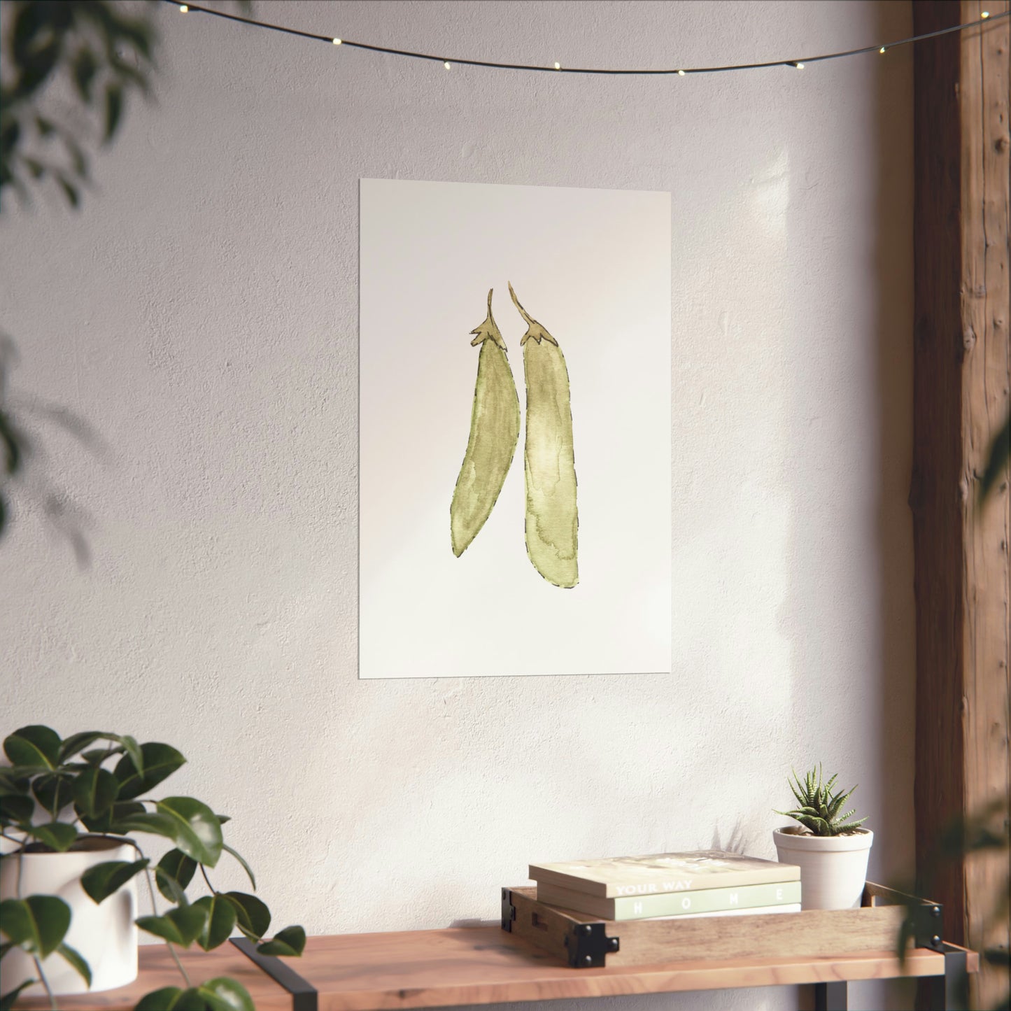 Snap Peas Print