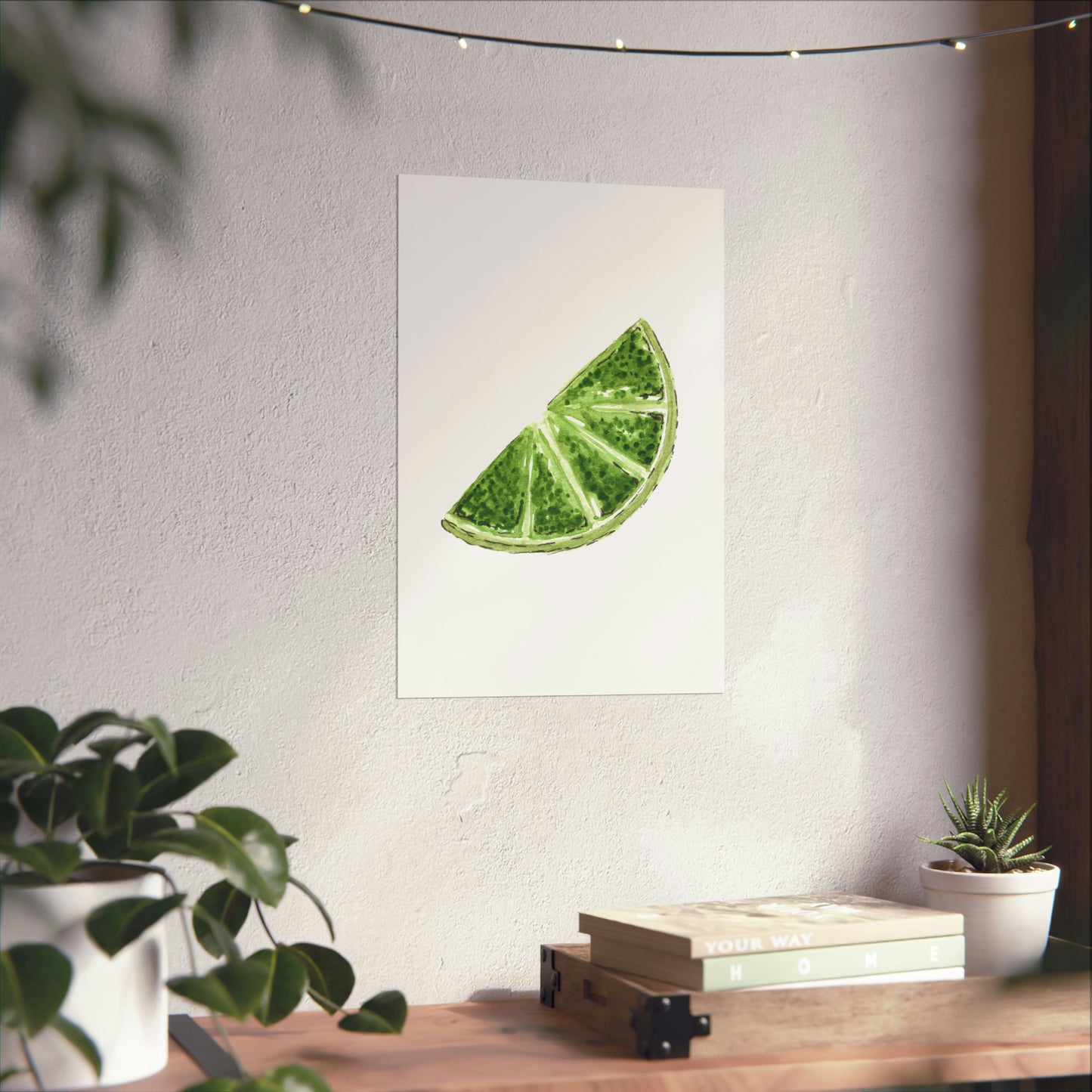 Lime Print