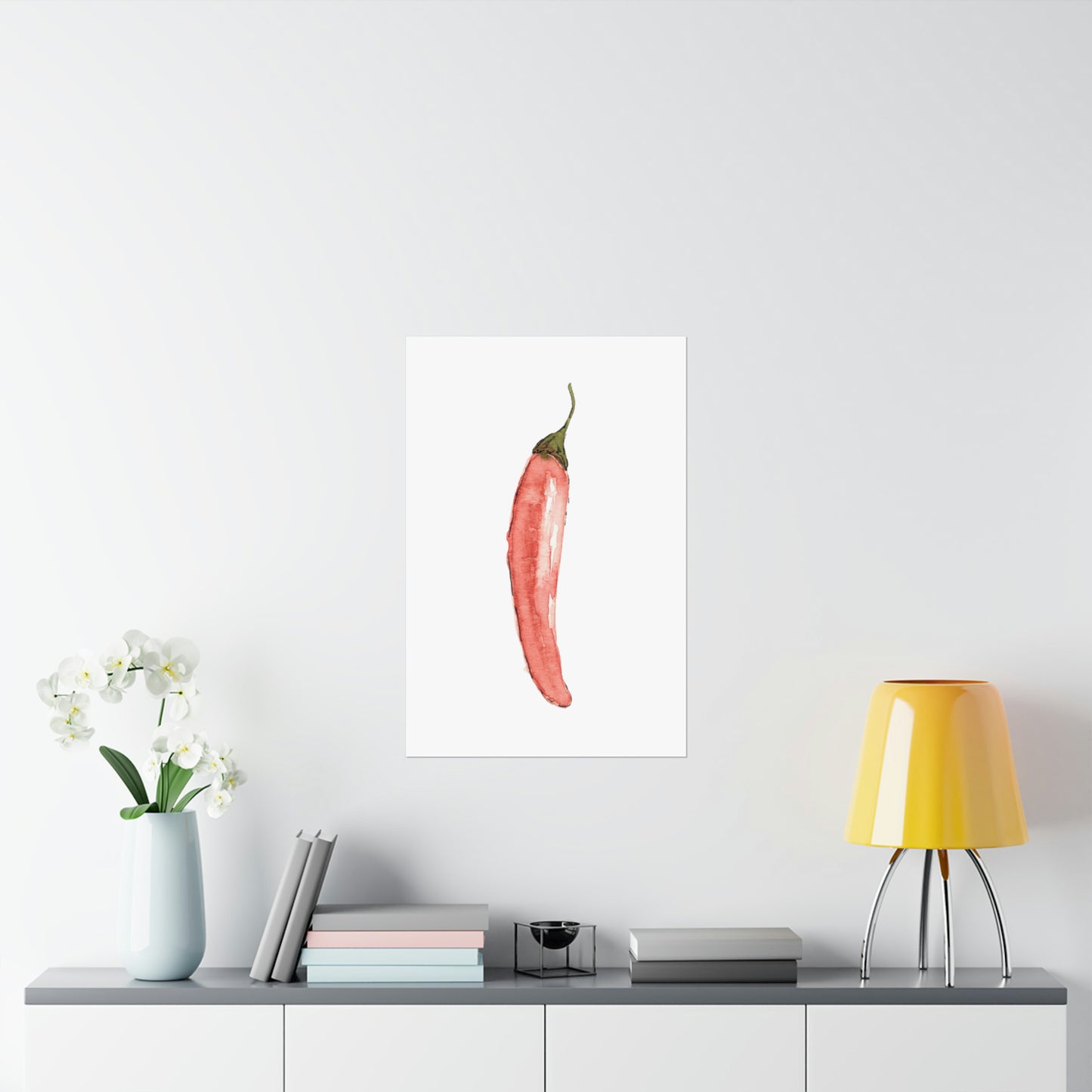 Serrano Pepper Print