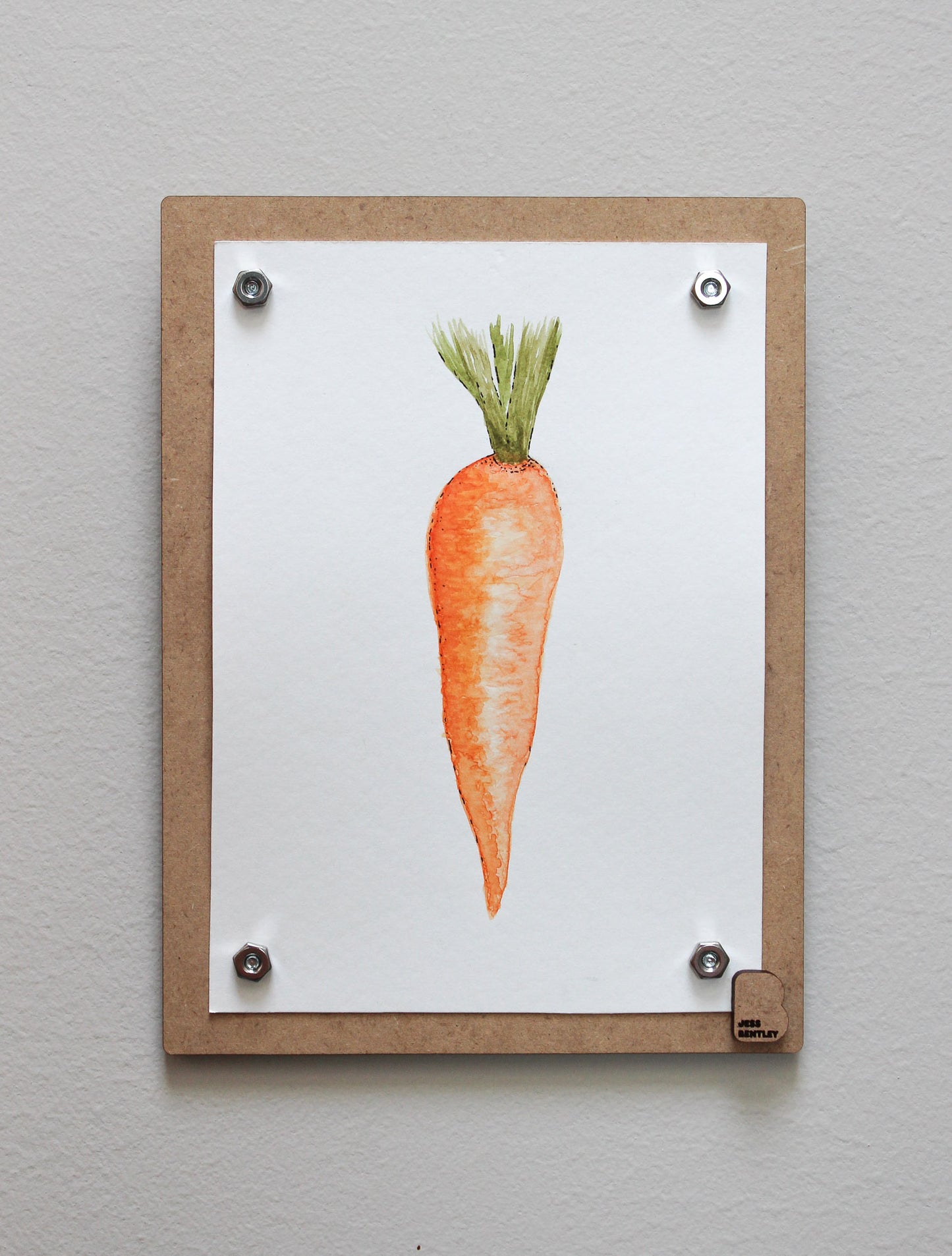 Carrot Original Watercolor
