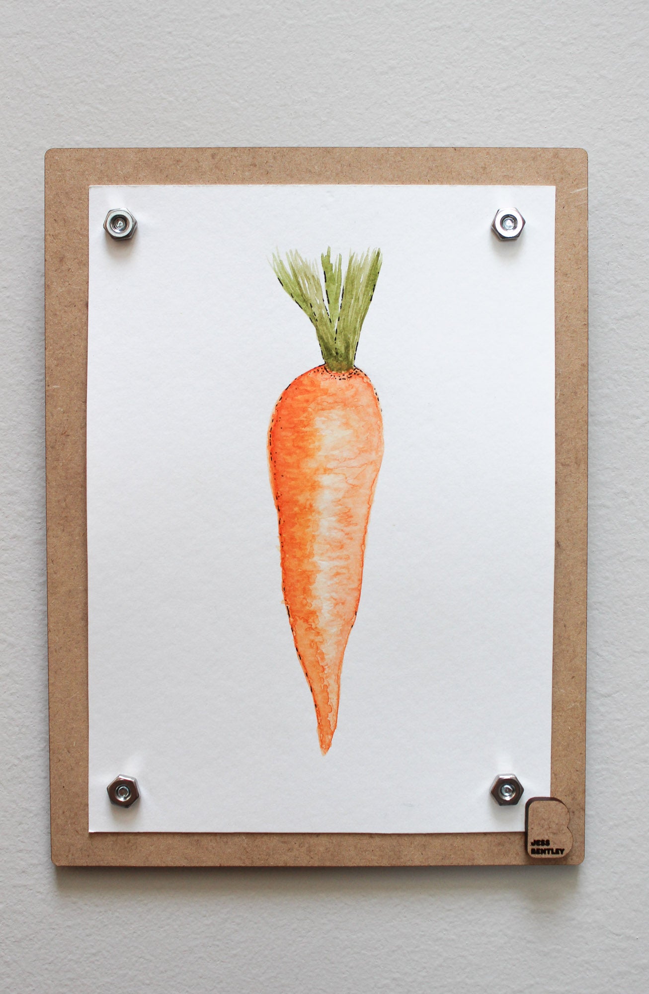 Carrot Original Watercolor
