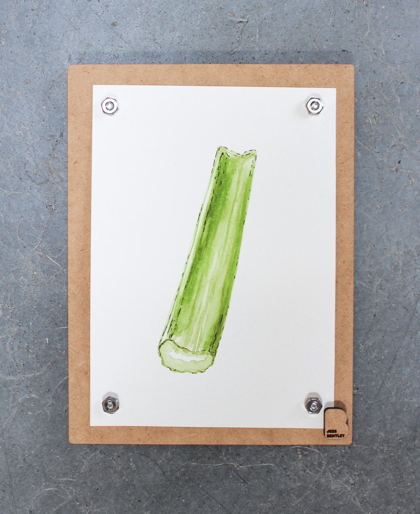 Celery Original Watercolor