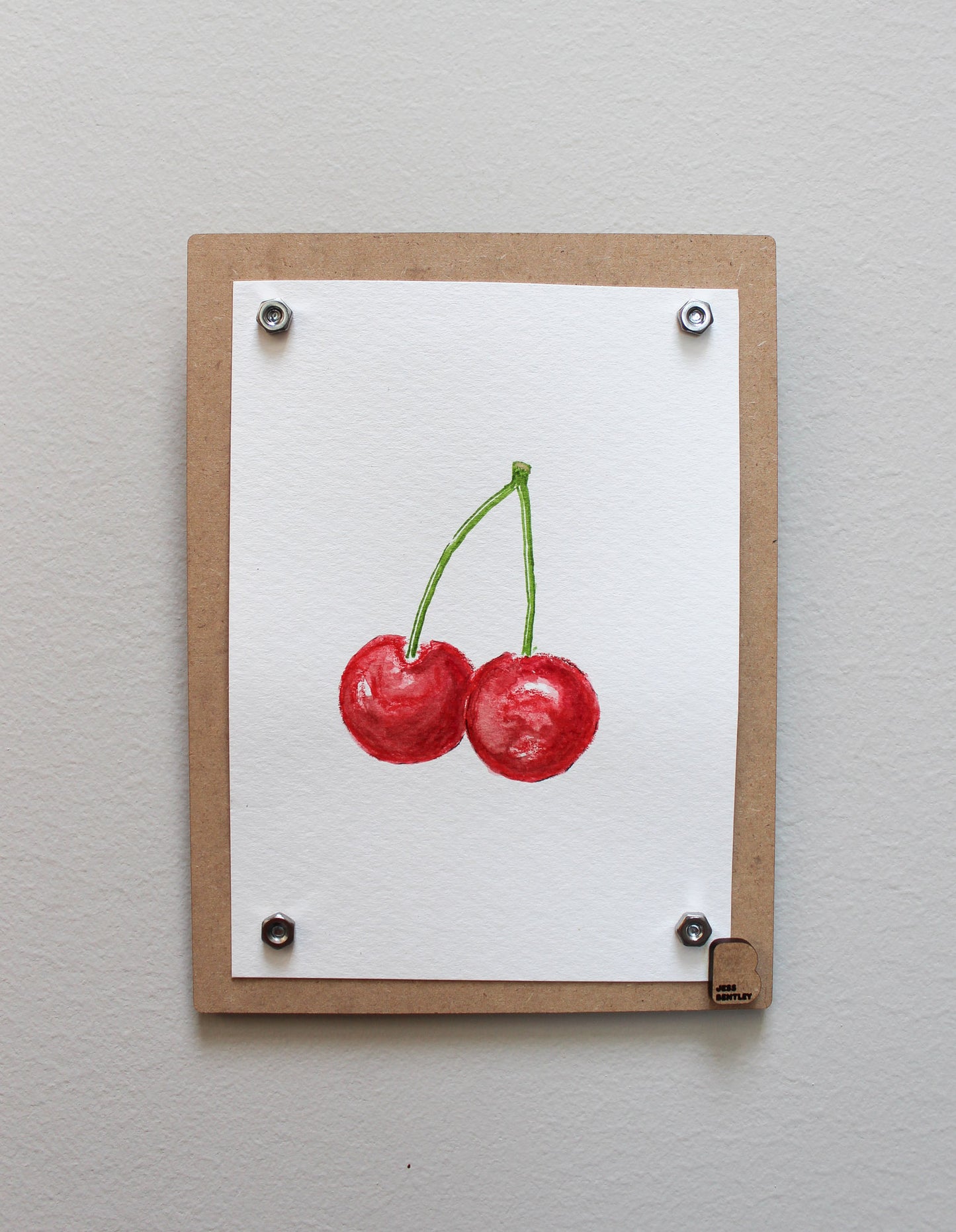 Cherries Original Watercolor