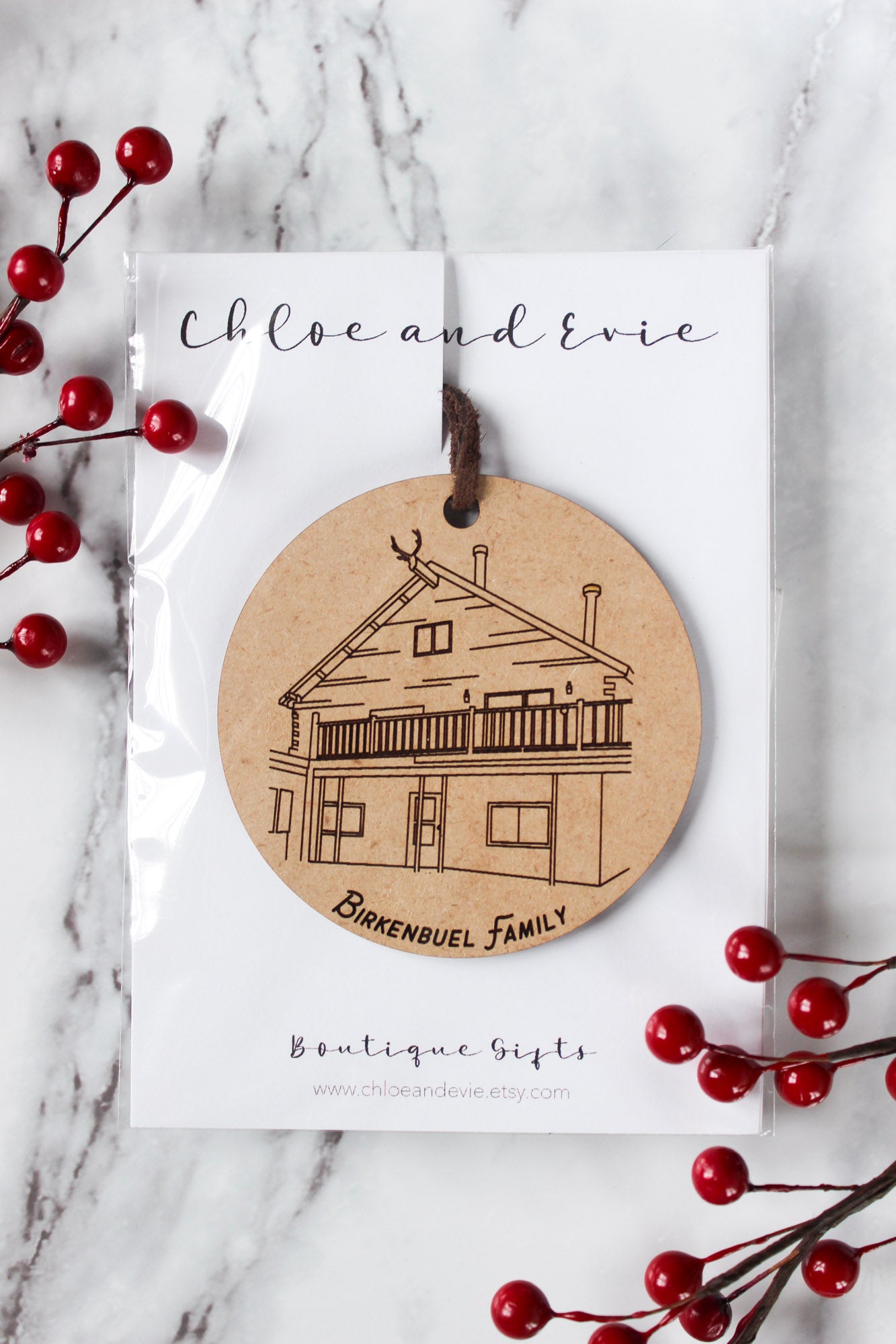 Personalized Home Ornament