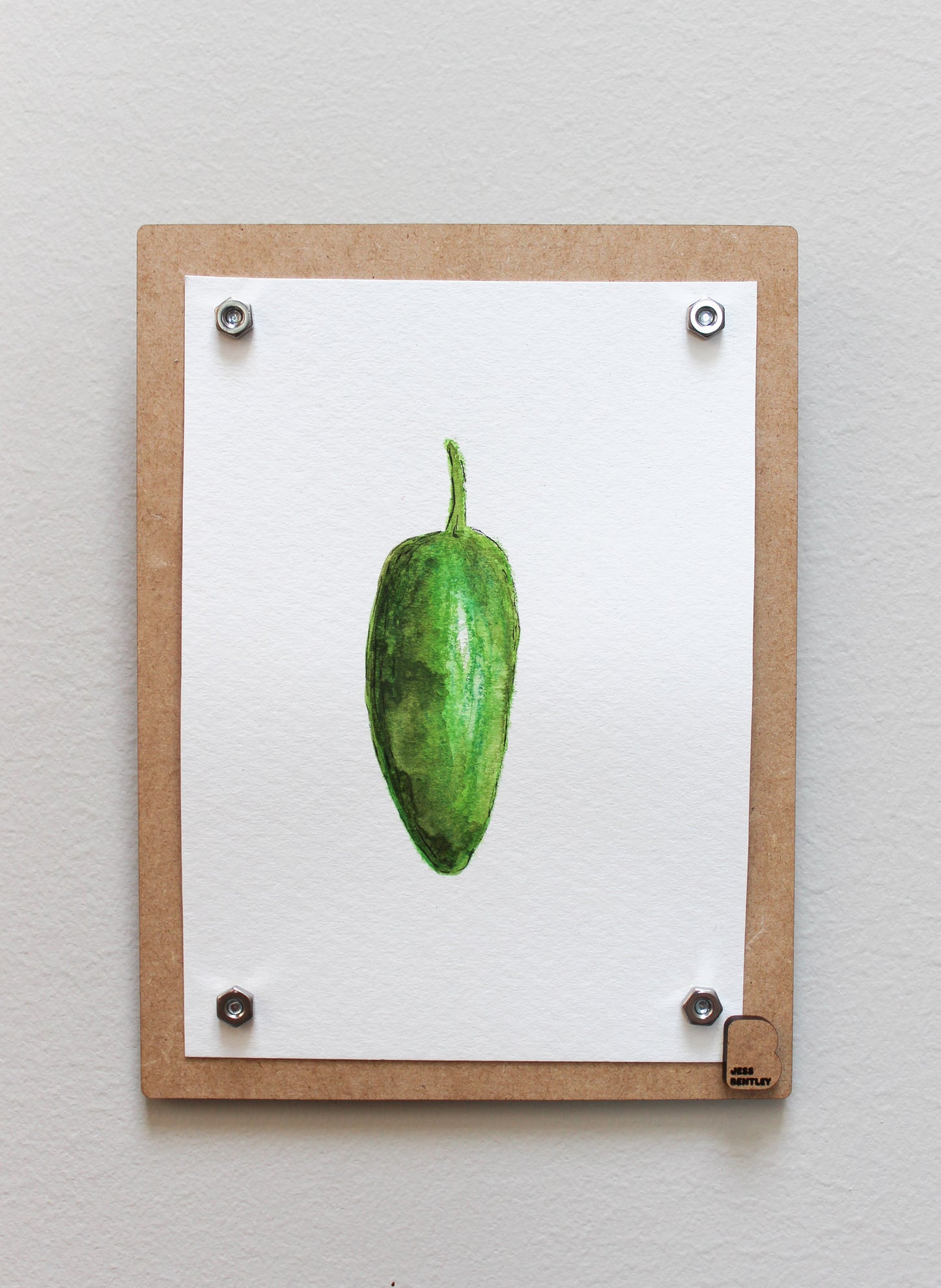Jalapeño Original Watercolor
