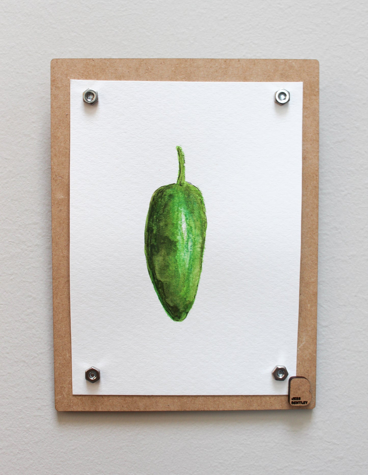Jalapeño Original Watercolor