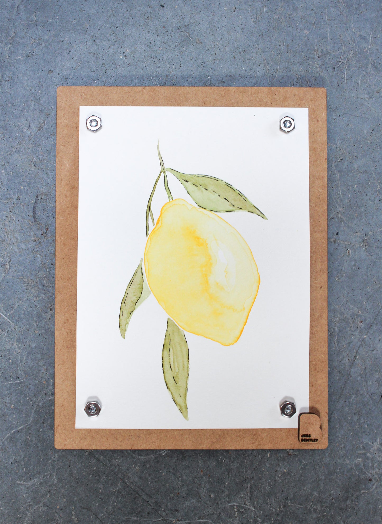Lemon Original Watercolor