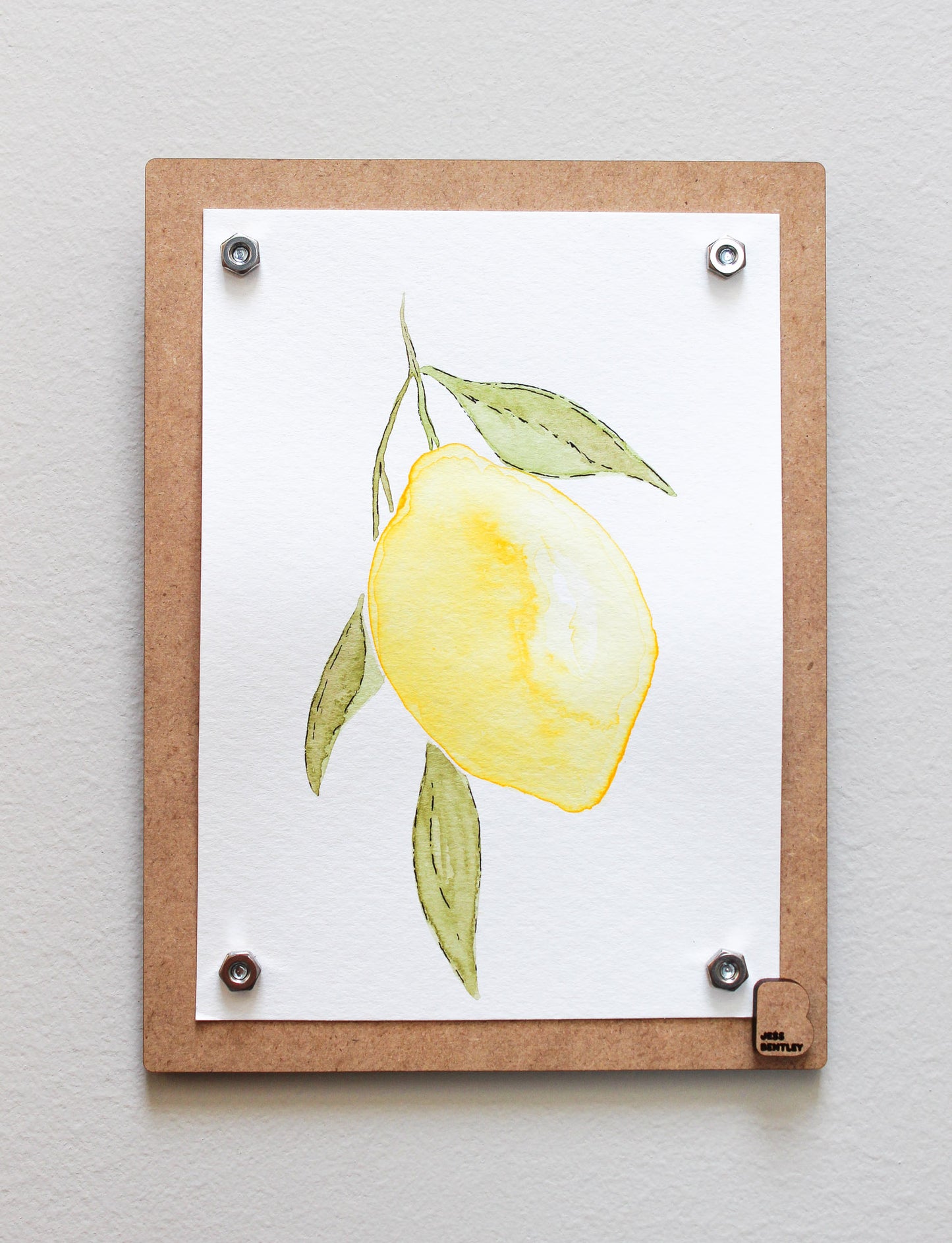 Lemon Original Watercolor