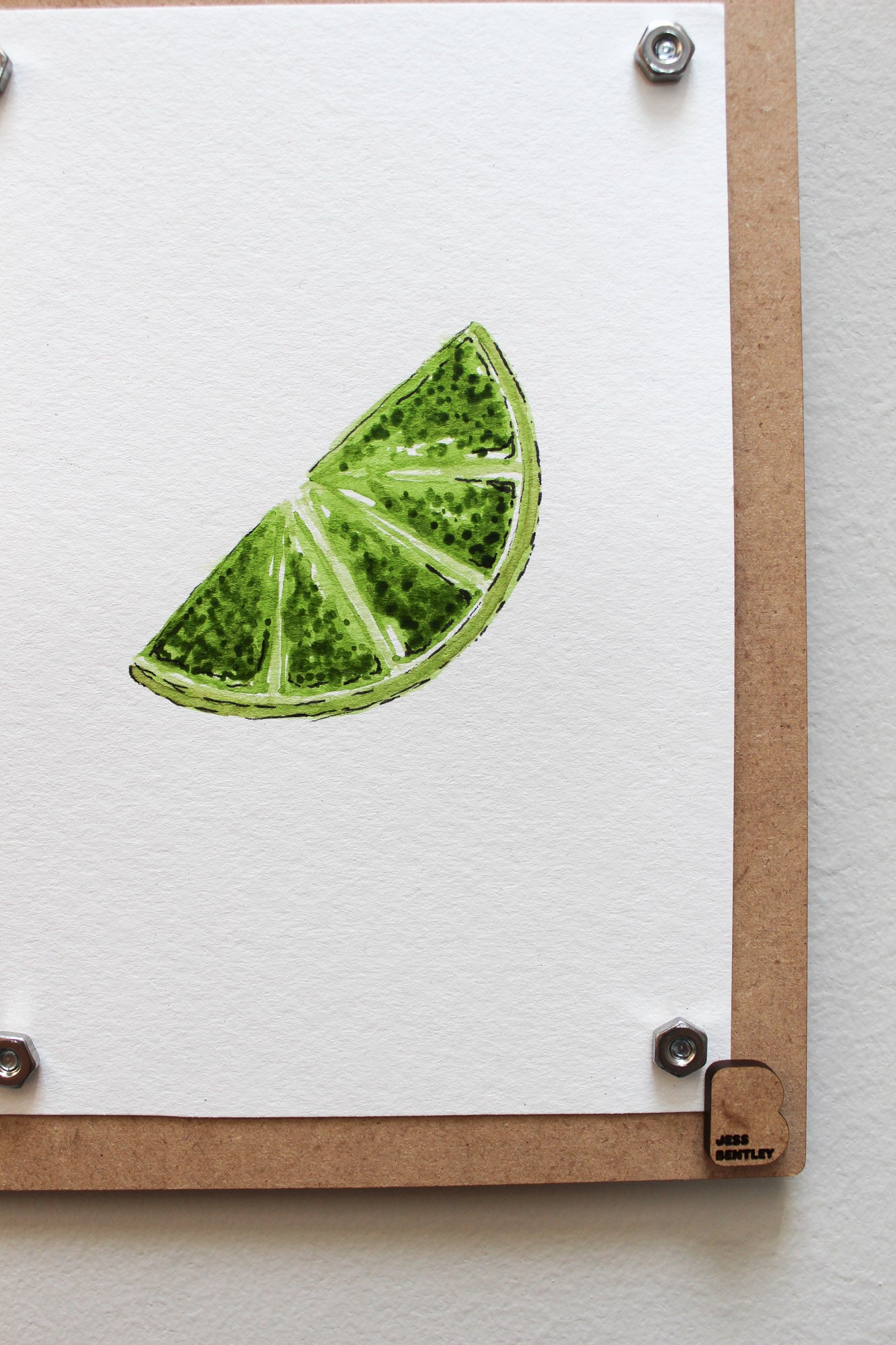 Lime Original Watercolor