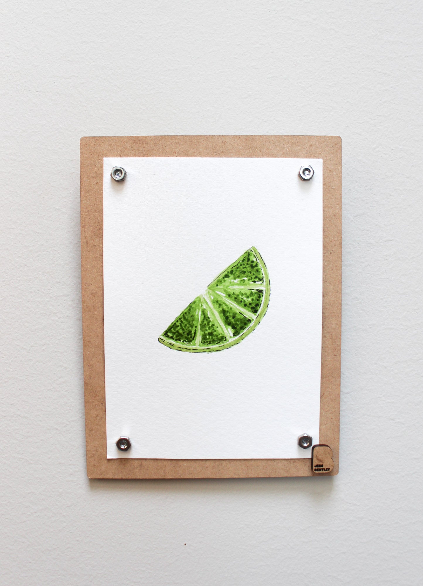 Lime Original Watercolor