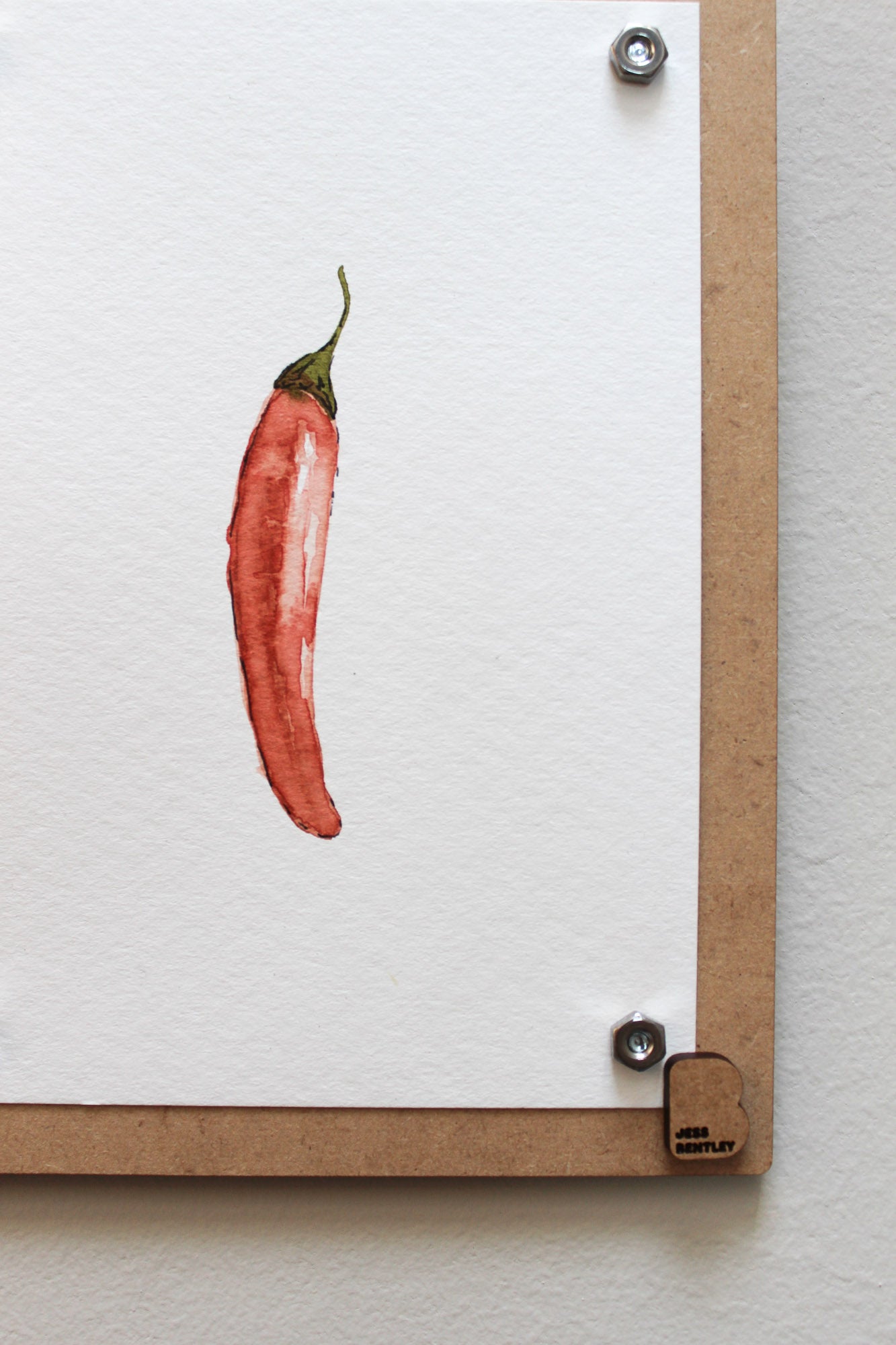 Serrano Original Watercolor