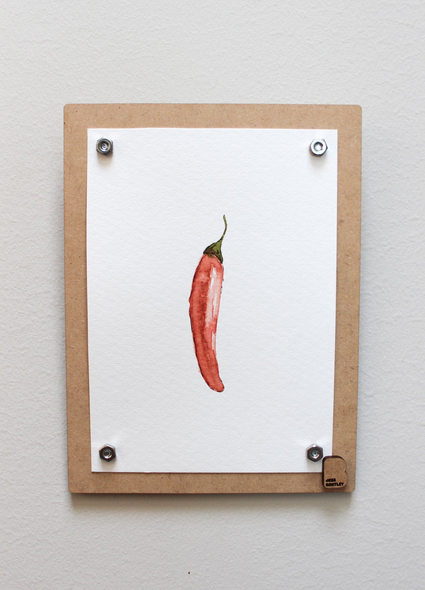 Serrano Original Watercolor