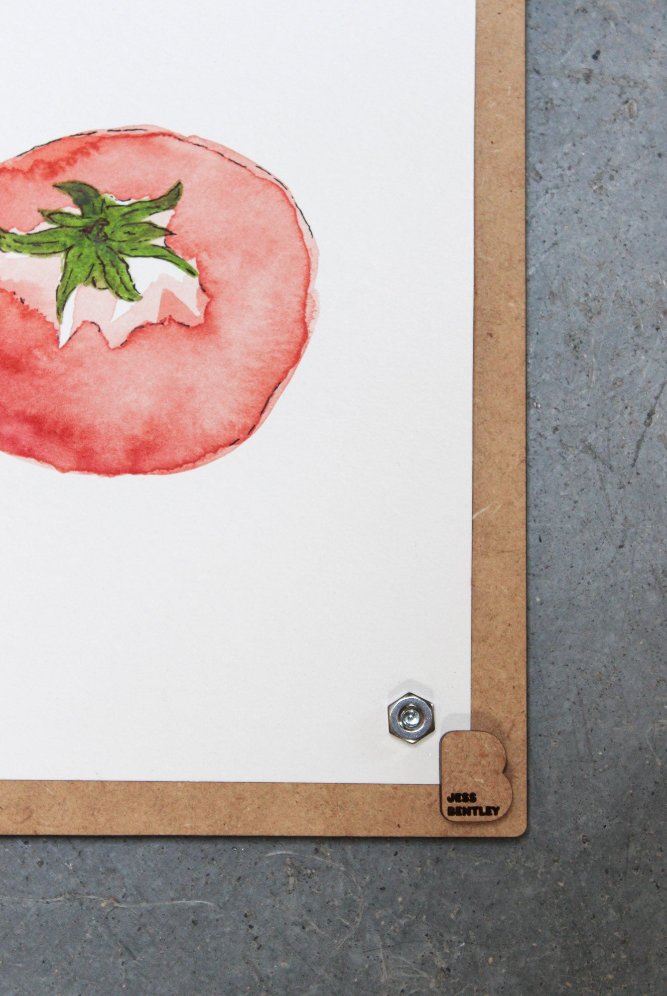 Tomato Original Watercolor