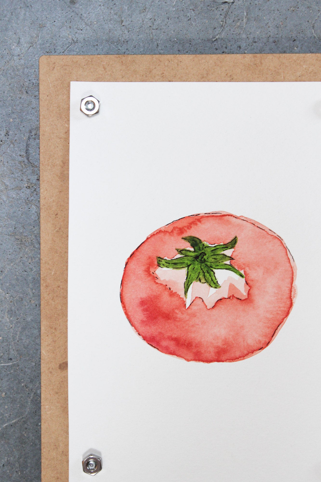 Tomato Original Watercolor