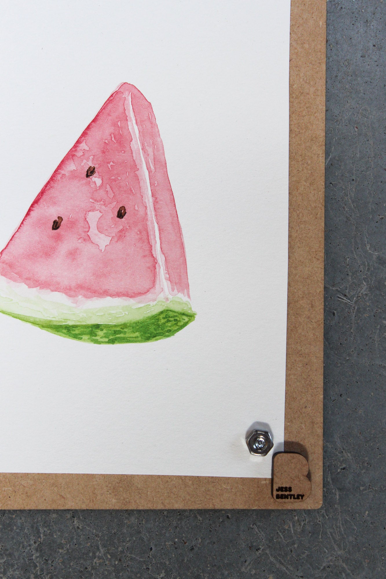 Watermelon Original Watercolor