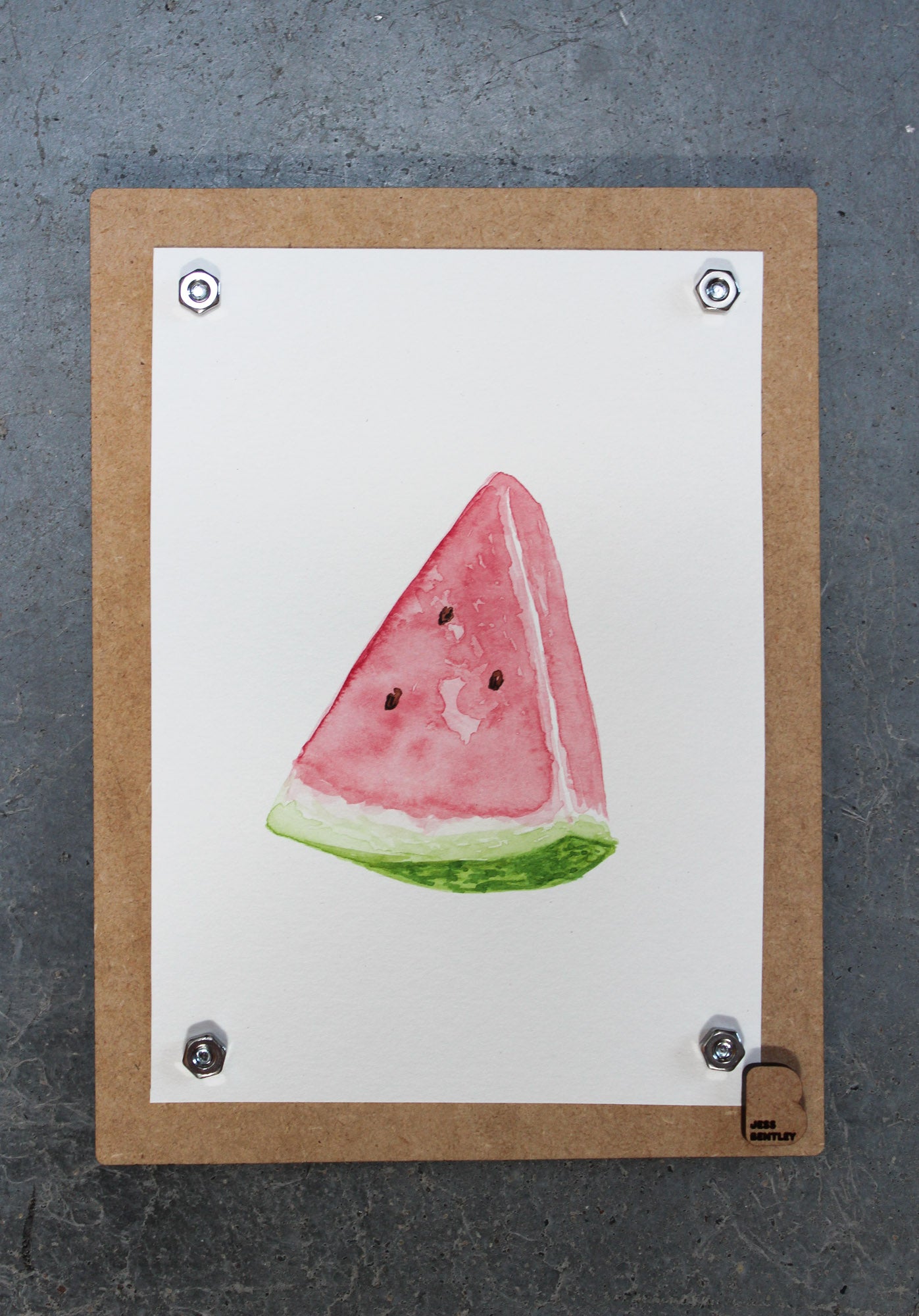 Watermelon Original Watercolor