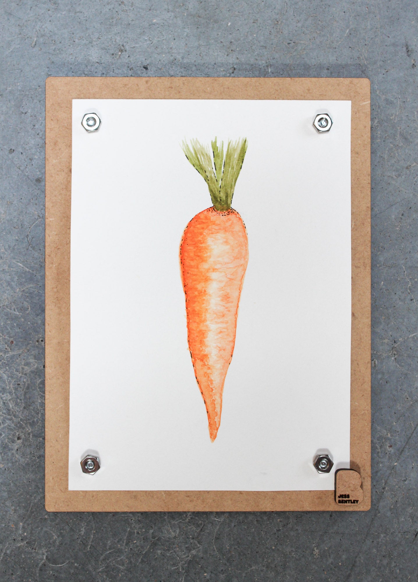 Carrot Original Watercolor