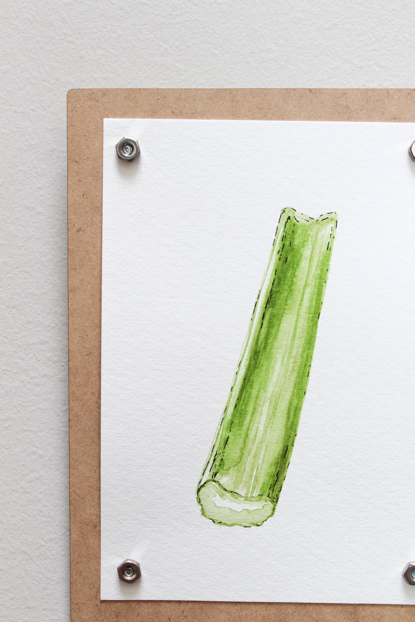 Celery Original Watercolor