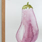 Eggplant Original Watercolor