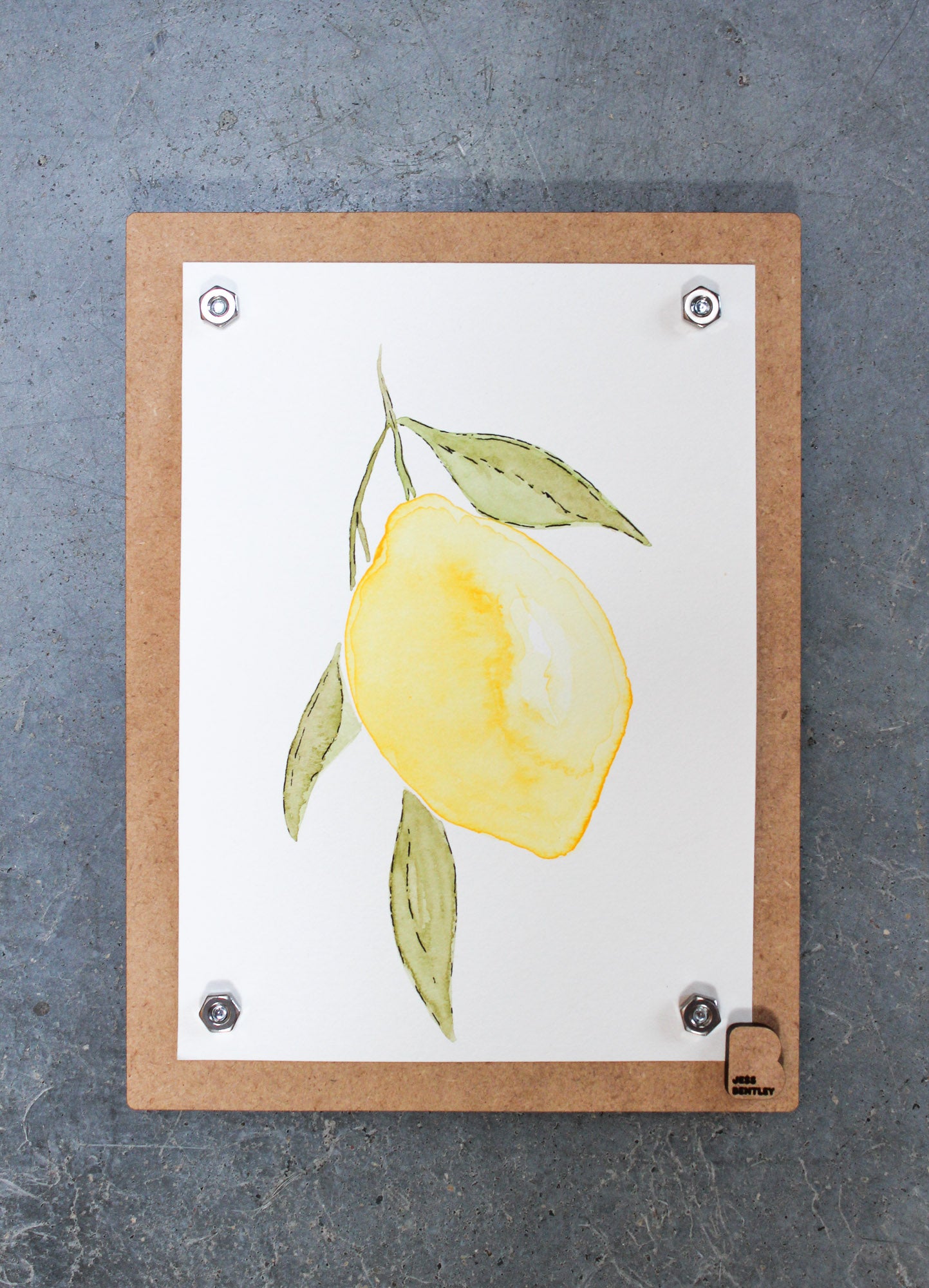 Lemon Original Watercolor