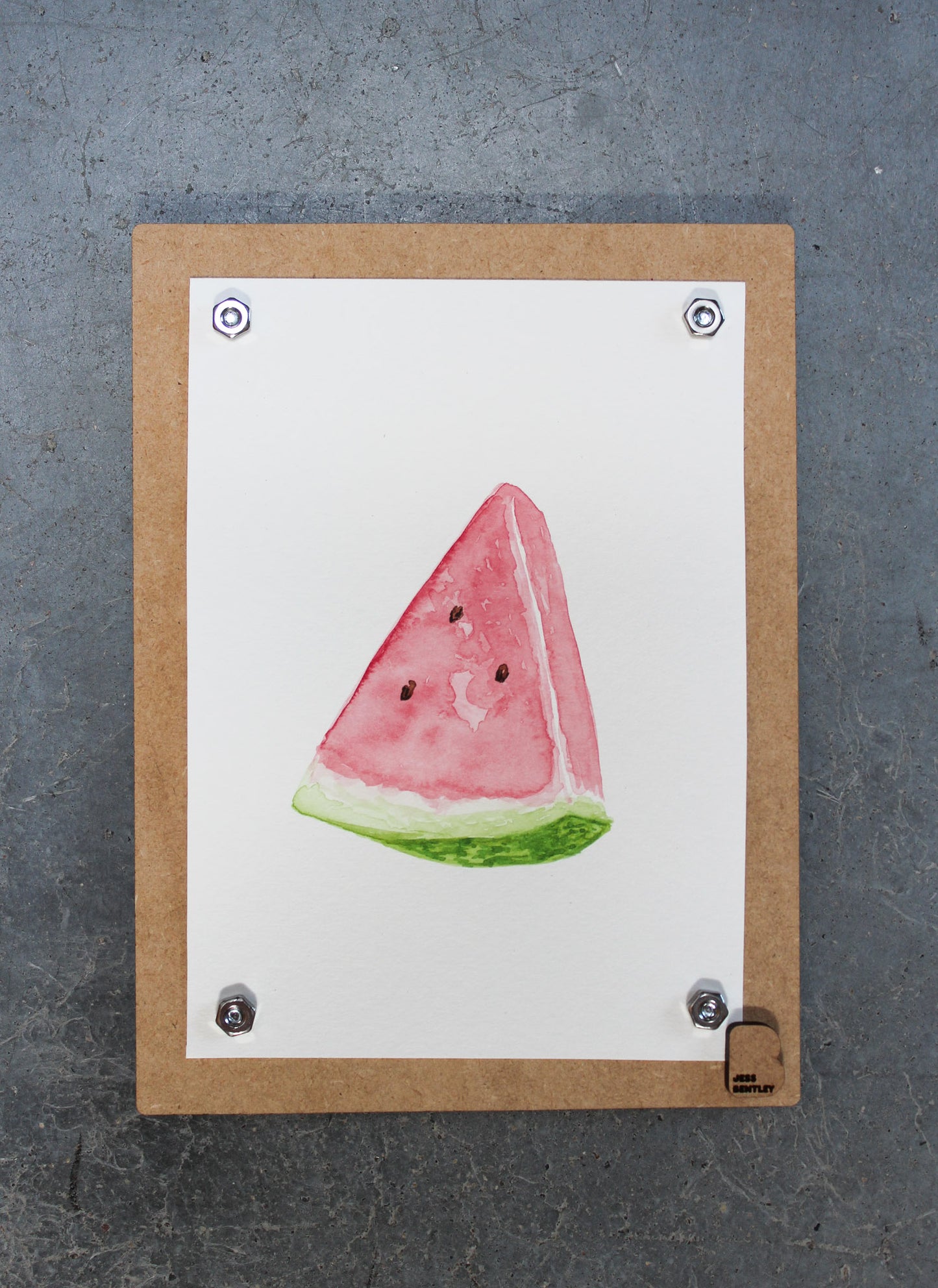 Watermelon Original Watercolor